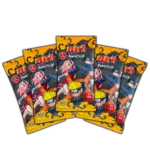 5x Naruto Mythos Set 1 2nd Edition Booster Packs