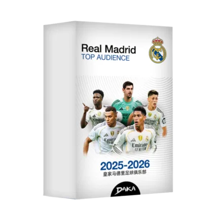 Daka 2025-26 Real Madrid Top Audience - Hobby Box