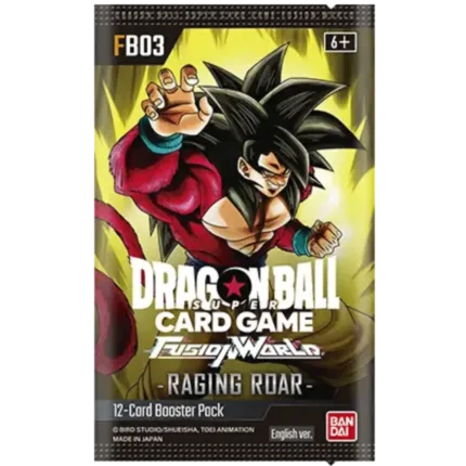 Dragon Ball Super Card Game - Fusion World - FB03 - Raging Roar- Booster [ENG]