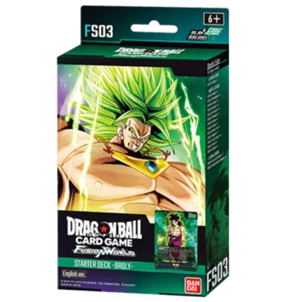 Dragon Ball Super Card Game - Fusion World - Starter Deck Broly FS03 - [ENG]