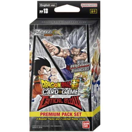 Dragon Ball Super Card Game - Masters - Critical Blow - Premium Pack [ENG]