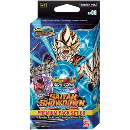 Dragon Ball Super Card Game - Masters - Saiyan Showdown - Premium Pack [ENG]