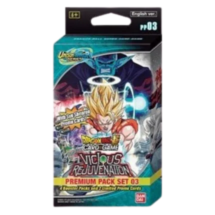 Dragon Ball Super Card Game - Masters - Vicious Rejuvenation - Premium Pack [ENG]