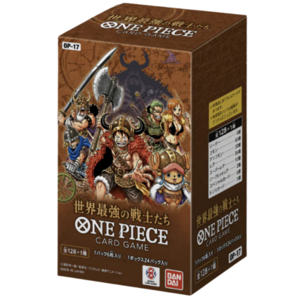 One Piece Card Game - OP17 - The Worlds Strongest Warriors - Display [JP] (Release: August 2026)