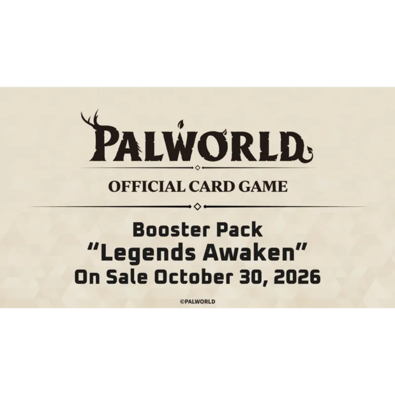 Palworld - BP02 - Legends Awaken - Display - [ENG] (Vorbestellung - Release: 30.10.26)