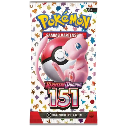 Pokemon - 151 Karmesin und Purpur - Booster [DE]