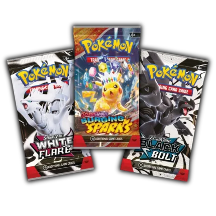 Pokemon - Booster Bundle - Black Bolt, White Flare & Surging Sparks [ENG]