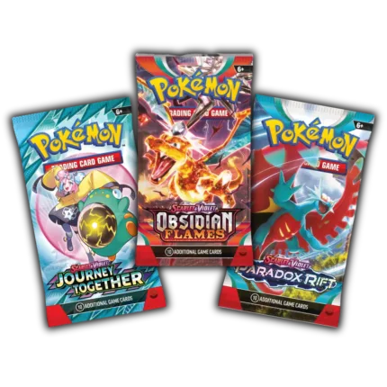 Pokemon - Booster Bundle - Journey Together, Obsidian Flames & Paradox Rift [ENG]