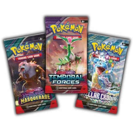 Pokemon - Booster Bundle - Temporal Forces, Twilight Masquerade & Stellar Crown [ENG]