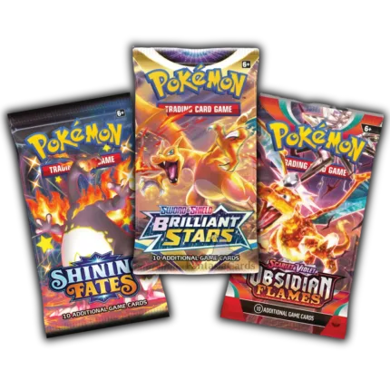Pokemon - Charizard Booster Bundle - Obsidian Flames Brilliant Stars & Shining Fates [ENG]
