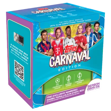 Topps 2025-26 Carnaval Edition UEFA Club Competitions - Hobby Box