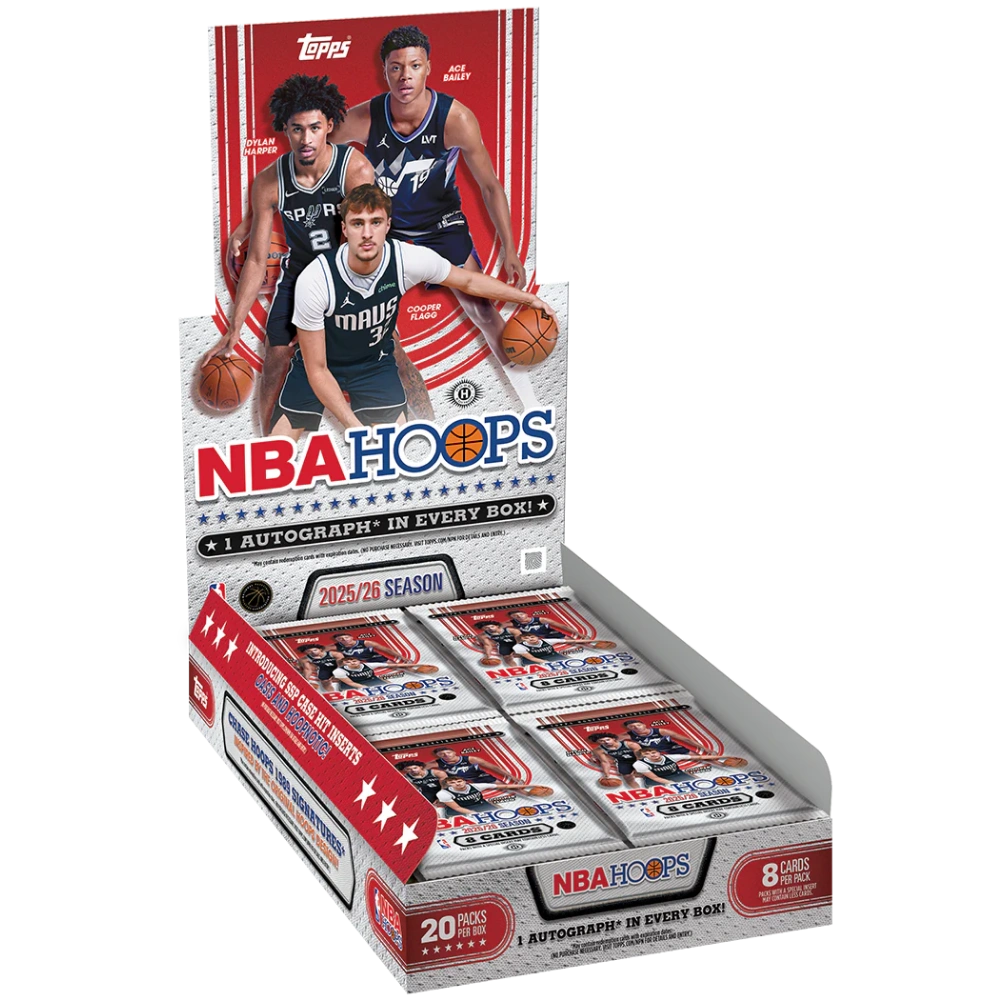 Topps 2025-26 Hoops NBA - Hobby Box Topps 2025-26 Hoops NBA - Hobby Box