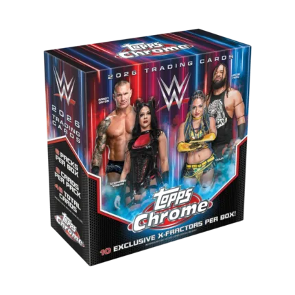 Topps 2026 Chrome WWE - Mega Box