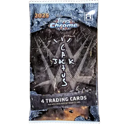 Topps Chrome WWE x Travis Scott Cactus Jack Hobby - Einzelbooster