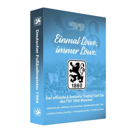 Ultimate Dropz 2026 1860 München Einmal Löwe, immer Löwe - Hobby Box