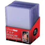 Ultra Pro - Clear Regular Toploader (25 pcs.)