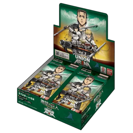 Union Arena - Attack on Titan Vol.2 - Display [JP]