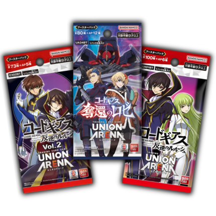 Union Arena - Code Geass Booster Bundle - Vol.1 , Vol.2 & Roze of the Recapture [JP]