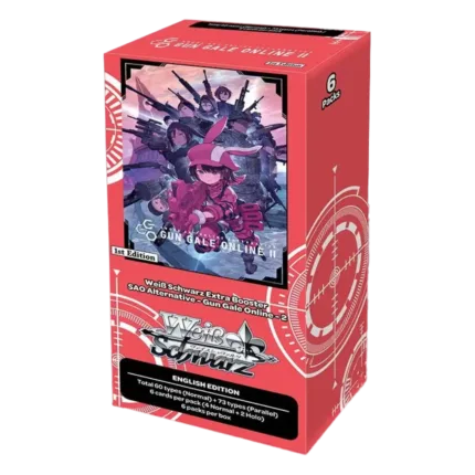 Weiß Schwarz - Sword Art Online Alternative: Gun Gale Online 2 Extra Booster Display - [ENG]